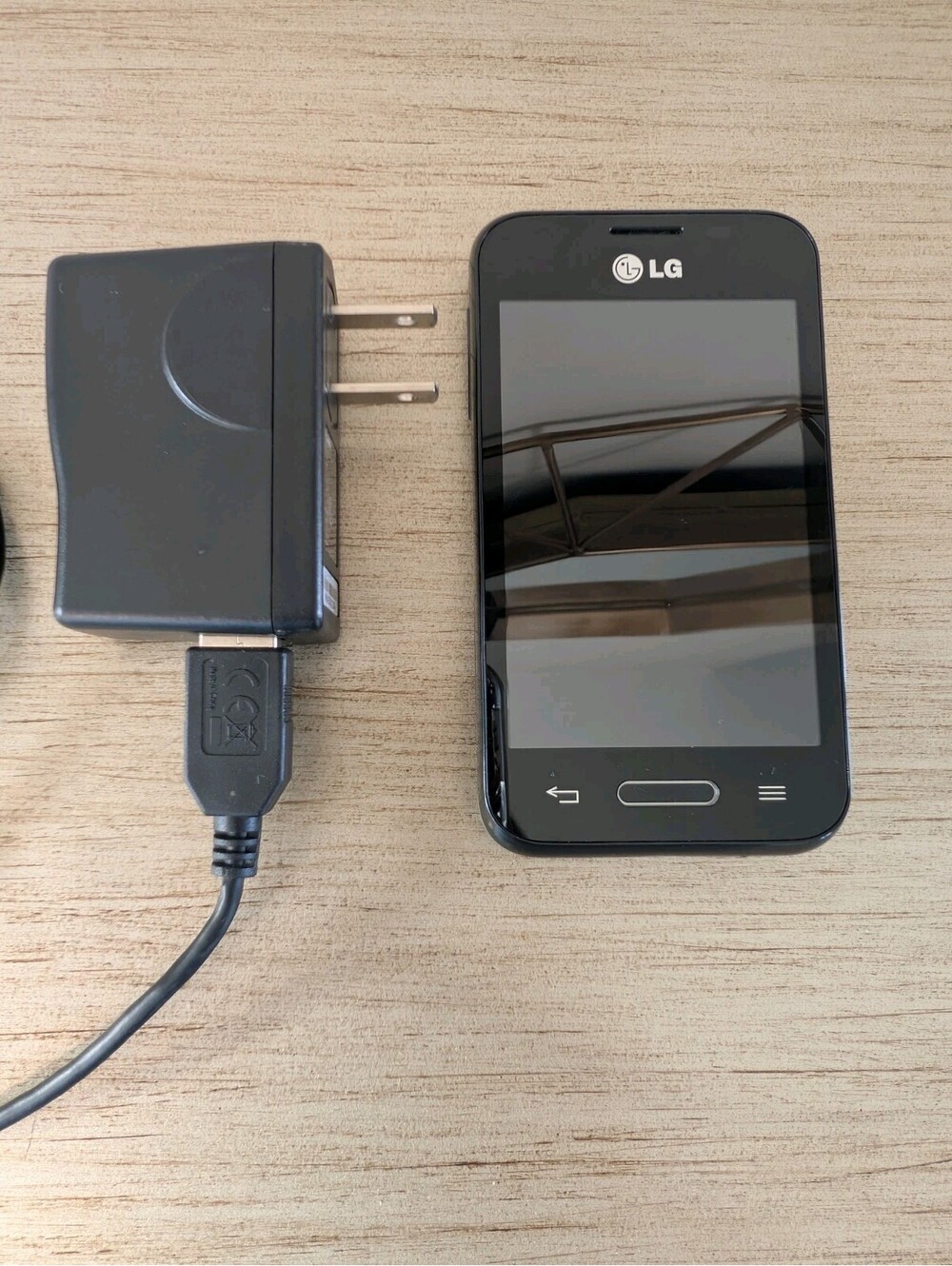 LG Optimus Fuel L34C Black Smartphone